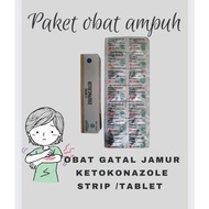 [ salep dan obat ] obat gatal kulit paling ampuh - obat gatal asli original - obat gatal gatal pada kulit - obat jamur gatal - obat gatal original - obat gatal ampuh - Obat Ketozonazole Tablet / obat kulit untuk kudisjamurpanukutu air dll