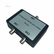 htrshjBlack Antenna Splitter ABS Antenna Splitter Rx Hf 1-50 MHz ANTENNA SPLITTER RX HF 1-50 MHz Sat