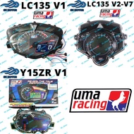 Uma Racing Meter Digital Speedometer For Yamaha LC135 V1～V7 Y15ZR Y15 YSUKU V1