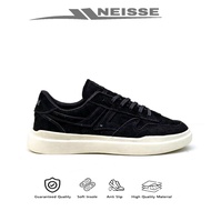 NEISSE CAUSAL - QUALITY BLACK SUEDE MEN'S SHOES