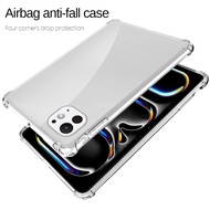 For iPad Pro 11 13 Air 11 13 2024 Clear Shockproof Cover Case For iPad Pro13 Air13 Air11 Pro11 11" 13" Soft Silicone Shell