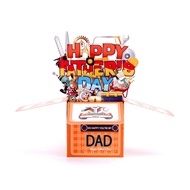 [Perfect for Father's Day] DAD Greeting Card/3D Box/Pop-Up Card/Foldable