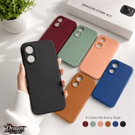 Softcase Oppo A17 Pro Camera CPH2477 Silicone Slim Matte Anti-Shock Casing Cover
