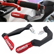 Motorcycle 7/8" 22mm Handlebar Grips Brake Clutch Levers Guard Protector For Scrambler800 Scrambler4