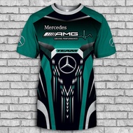 2026 Mercedes AMG 3D Print T-Shirt - C63 E63 G65 Car Enthusiast Tee, Summer Top