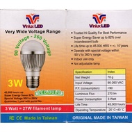 V-led 3 Watt LED BULB Light Saves Long Electricity