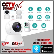 Cctv V380 Ip Camera Mini 8MP HD 1080P Wireless CCTV Wifi Snowman CCTV Camera