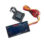 METER KOSO RPM DIGITAL Square LCD Display Tachometer Gauge For Motorcycle Meter digital