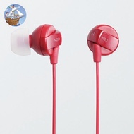 Earphone Elecom canal type stereo headphone EHP-IN20RD