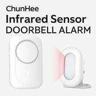 ChunHee Infrared Sensor Doorbell Alarm – Entry Alert for Home/Shop | Siren Safety System | Sistem Pe