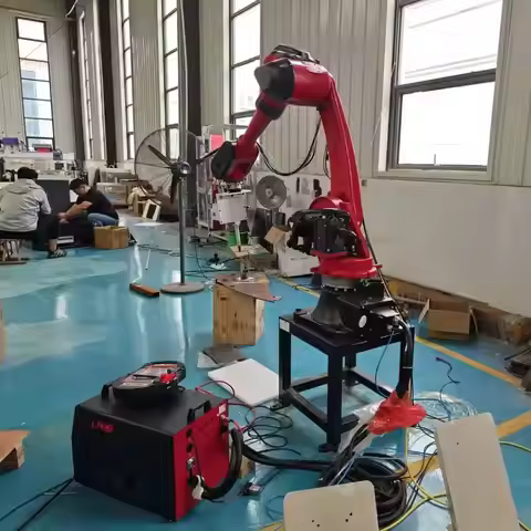 The Best Price Industrial Full Automatic Robotic Arm 6 Axis CNC Fiber Laser TIG MIG Welding Machine 