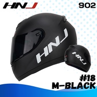 HNJ 902 Shadow Full Face Single Visor Helmet Motorcycle Gear