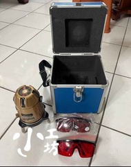 【小工坊】【限新莊面交】二手｜上煇精密儀器墨線雷射 GP-836 單顆自動水平儀 附粗腳架+袋子 紅光雷射