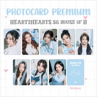PHOTOCARD PC PREMIUM HEARTS2HEARTS H2H HATUHA THE CHASE STYLE