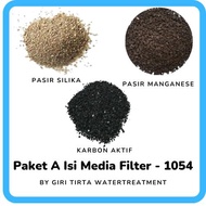 PAKET REFILL ISI MEDIA FILTER MEDIA UNTUK ISI TABUNG FRP 1054-Toko LancarAbadi