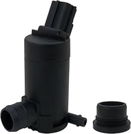 Upgraded Version Windshield Washer Pump w/Grommet Replacement for 2006-2014 Ford F150, Replaces WG-3