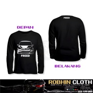 HONDA T-Shirt Freed DB Long Sleeve Automotive Shirt