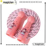 MAG Jump Rope, Cotton Rope Plastic Handle Skipping Ropes, Cartoon Sport Equipment Exercise Training Adjustable Jump Rope Outdoor