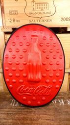 Coca Cola可口可樂曲線瓶立體壓紋造型後背包：可口可樂 限量 絕版 收藏 後背包 品牌 曲線瓶 原廠 正牌