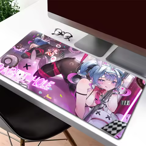 Hentai Anime Girl Mouse Pad Gamer Big Boobs Nude Genshin Impact Mosuepad Nsfw Gaming Mosue Mat Premi