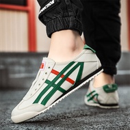 Heel Two-Way Canvas Shoes Mens Non-Shoelace Casual Shoes Breathable Thin Bottom Onitsuka Tiger Shoes Slip-on Sloth Sneakers