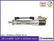 KOGANEI รุ่น DV32x50 & VPS062-4E1-70 AIR CYLINDER "SLIM" & SOLENOID VALVE