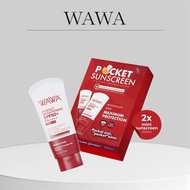 WAWA SUNSCREEN 30ml / 10ml / SUPER SAVER / TINTED SUNSCREEN / GLOW SKIN SET / WAWA CLEANSER / POCKET