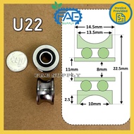 Groove Bearing T22 U22 8x22.5x13.5mm