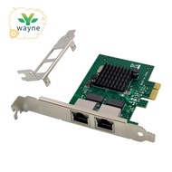 BCM5720 PCIE X1 Gigabit Ethernet Network Card Dual Port Server Network Adapter Card Compatible with 