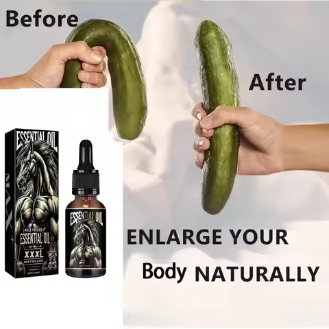 Men's Massage Oil XXL 10ML Big Growth Thickening Increasing Essential Oil，Personal Care Private Mass