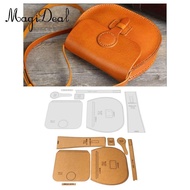 MagiDeal 7Pcs Leather Stencils Patterns Bag Templates Bag Template Ruler for DIY Craft Purse Making 