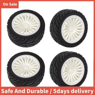 4Pcs Rubber Tires Tyre Wheel for SG1603 SG1604  1603  UD1601 UD1602 UD1603 UD1604 1/16 RC Car Upgrad