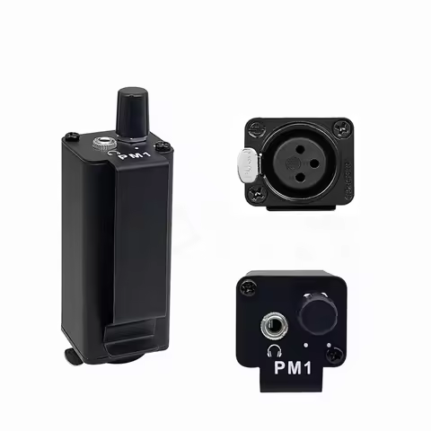 Professional Headphone Amplifier Converter XLR To 3.5MM Audio Interface Mini Portable HIFI Headphone