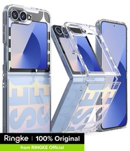 Ringke Fusion Design for [Samsung Galaxy Z Flip 6 / Galaxy Z Flip 7 FE] เคสใสไฮบริดกันกระแทกแบบใส