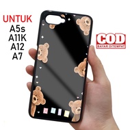 Glass Case Oppo A3s A12 A5S A7 A11k - Softcase Glass Oppo A12 A5S A7, Case hp Oppo A12 A5S A7, Case hp Cool Oppo A12 A5S A7