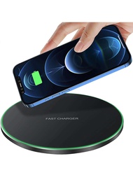 15W Wireless Charger For Iphone 15 14 13 12 11 Pro Max X Xs Xr, Samsung, And Other Mobile Phones That Support Qi Wireless Charging Standard