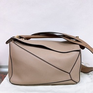 (已出❌) Loewe puzzle medium 幾何包 中號 沙色