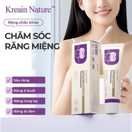 Kem Đánh Trắng Răng KREAIN TOOTHPASTE – Kem KREAIN NATURE Giúp Giảm Mùi Khó Chịu Làm Sạch Khoang Miệ