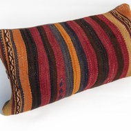 土耳其地毯抱枕套 羊毛抱枕套 kilim圖騰地毯枕頭套-歐洲圖騰風