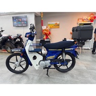 WXB631 Honda EX5 Dream 100 Tahun 2012 Free Box + Rack Handle Bar Phone Holder | Used Bike Motor Seco