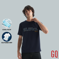 GQ Cool Tech™ Regular T-shirt Print เสื้อยืดคอกลมผ้าเย็นทั้งตัวสกรีนลาย
