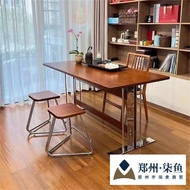 Office Japanese-Style Writing Desk Desk Solid Wood Small Apartment Chinese Dining Table Dining Table