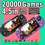 1pc Brand New Handheld Game Console With 4.5" HD Large Screen, Pre-Loaded With 20,000 Classic Retro 