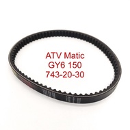 Wtb09 Van Belt Atv 150 Matic Gy6 743 - 20 - 30 Realpict