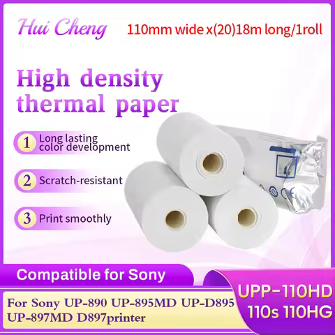 UPP 110HD 110HG Ultrasound printing paper high-density thermal paper For Sony UP-890 UP-895MD UP-D89