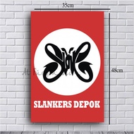 POSTER SLANK / FOTO SLANK SLANKERS / POSTER BAND MUSISI / FOTO KAKA BIMBIM / HIASAN DINDING / POSTER