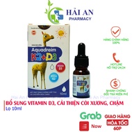 Aquadreim Vitamin D3+ DHA Supplement Vitamin D3 - Improve Rickets - Slow Growth For Baby