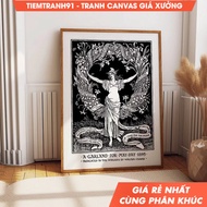 Tranh treo tường Vibrant Celebration Walter Cranes A Garland for May Day - Vintage Socialist from 18