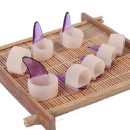 Guzheng Dedicated Silicone Nail Cover No Adhesive Wrapping Cloth for 1 Second Suitable for Adults an