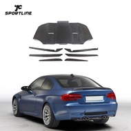 Carbon Fiber E93 M3 Rear Diffuser System Bottom Plate for BMW E9x E92 M3 2-Door 2008-2013